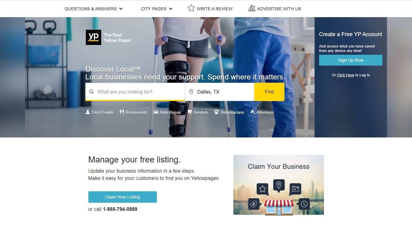 The Real Yellow Pages® | YP.com